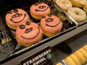 doughnuts  at Dunkin' in Hamburg