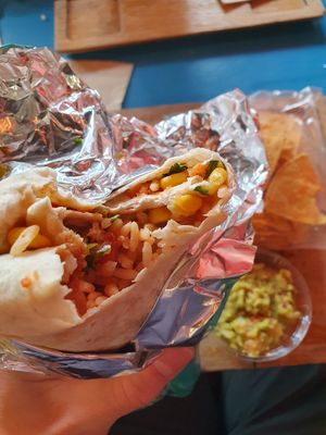 Vegan Burrito at Fresh Burritos in Grenoble