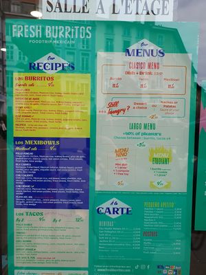  at Fresh Burritos in Grenoble