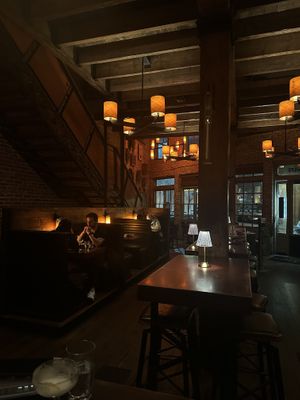 Inside the restaurant   at The Dara in Baltimore