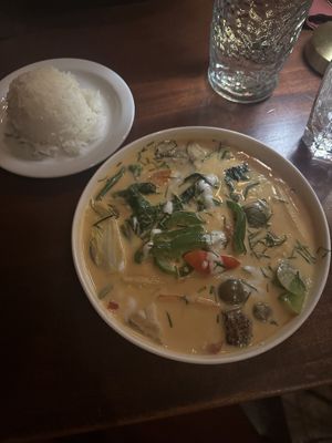 Curry with veggies!   at The Dara in Baltimore