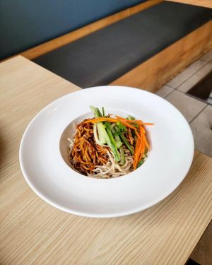 Vegan Szechuan Cold Noodles at Peter Chang in Baltimore