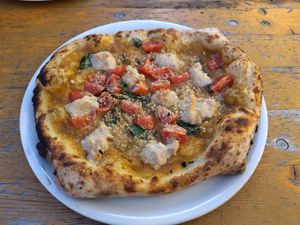 Pizza Rita at Meow Pizzeria Verde in Innsbruck