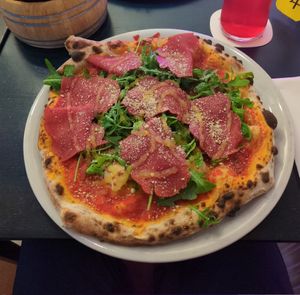 Pizza Parmageddon at Meow Pizzeria Verde in Innsbruck