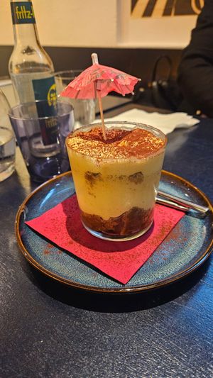 Tiramisu at Meow Pizzeria Verde in Innsbruck