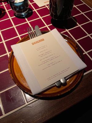 Vegan Christmas dinner menu at Decimo in London