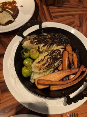 grilled veggies  at Decimo in London