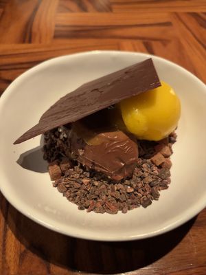 desserts  at Decimo in London