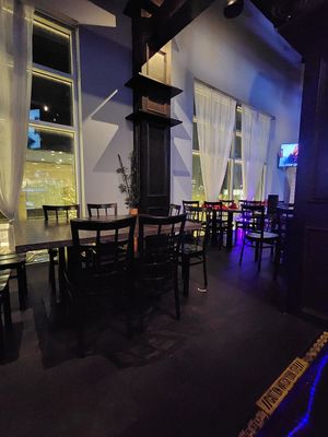 Inside of the restaurant at Sushi Marquee in Frisco