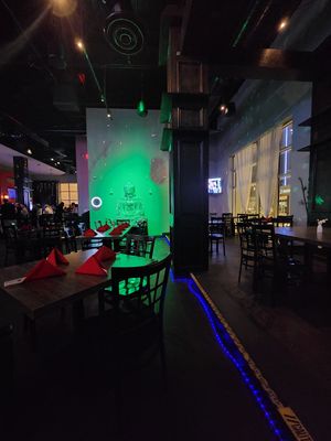 Inside of the restaurant at Sushi Marquee in Frisco