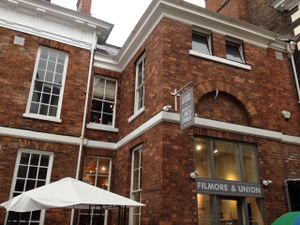 outside upper floor  at Filmore and Union - Petergate in York