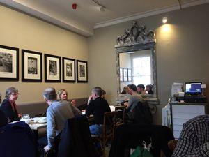 Upstairs seating at Filmore and Union - Petergate in York