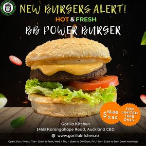  at Gorilla Kitchen - K'Road in Auckland