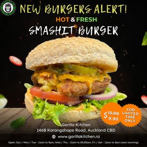  at Gorilla Kitchen - K'Road in Auckland