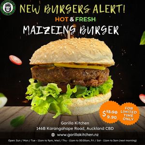  at Gorilla Kitchen - K'Road in Auckland