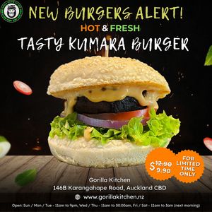  at Gorilla Kitchen - K'Road in Auckland