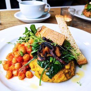 Vegan English Breakfast  at Filmore and Union in Wetherby