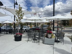 Outdoor seating   at Tahoe Natural Cafe in Reno