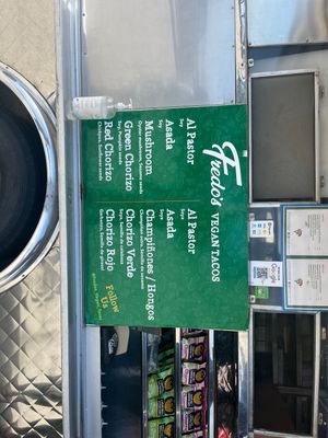   at Fredo's Vegan Tacos in Castroville