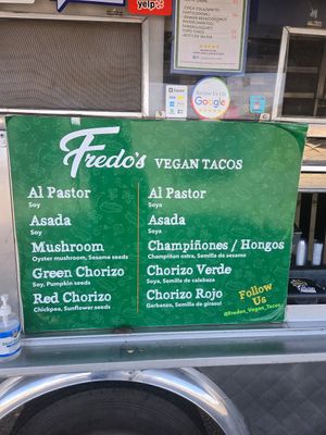  at Fredo's Vegan Tacos in Castroville
