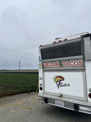   at Fredo's Vegan Tacos in Castroville
