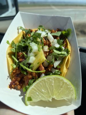   at Fredo's Vegan Tacos in Castroville