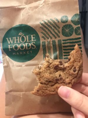 Vegan cookie!  at Whole Foods Market in North Miami