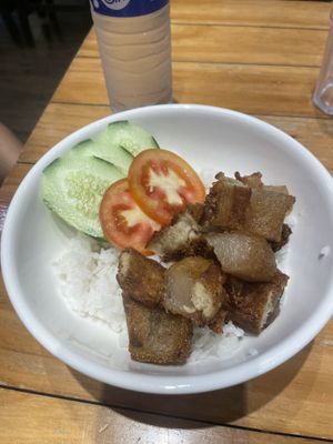 Vegan lechon!  at The Green Bounty Kitchen in Davao City