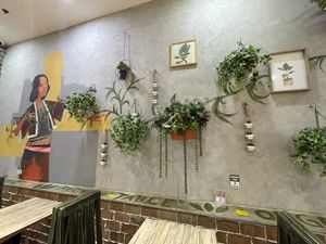 Mural and wall artt  at The Green Bounty Kitchen in Davao City