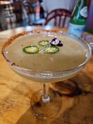 Spicy margarita at EL Mexicano Kitchen & Bar in Adelaide