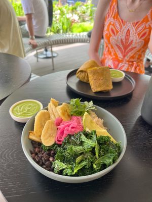 "Plantain" Buddha Bowl at Plantiful  in Bangkok