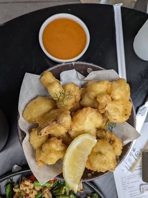 Cauliflower bites at Plantiful  in Bangkok