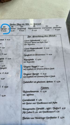   at Gasthaus Bäreck in Unken