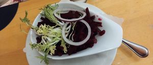 Rote Beete Salat at Ball- & Brauhaus Watzke in Dresden