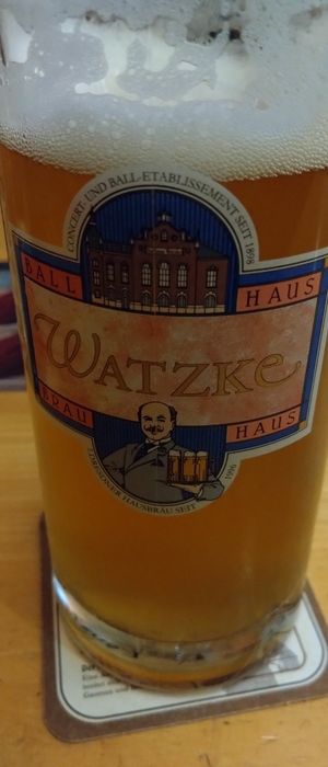 Pils at Ball- & Brauhaus Watzke in Dresden