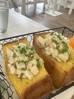 Lobster roll  at Replika in Dubai