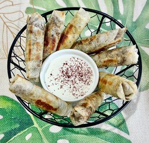 Mosakhan rolls  at Replika in Dubai