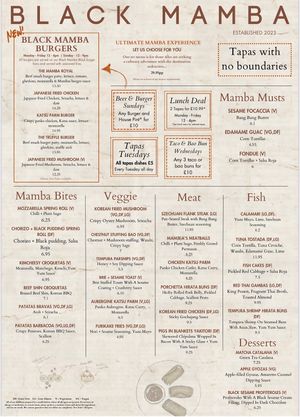   at Black Mamba in Dundee