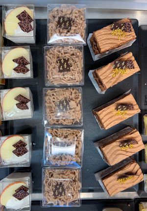 Vegane Dessert  at Bäckerei Café Zulauf in Roggwil