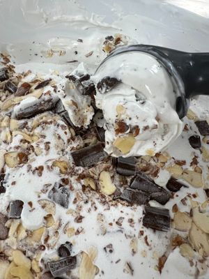 Dairy-free and vegan coconut-based ice cream at Sweet Alps Ice Cream at Sweet Alps Ice Cream in Summerfield