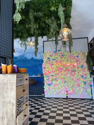 Inside the restaurant  at Mamaxita in Tenerife