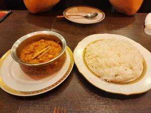 Chana masala at barefoot curry in Osaka