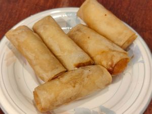 fried spring rolls  at Kim Chee Land - 相聚 in Seremban