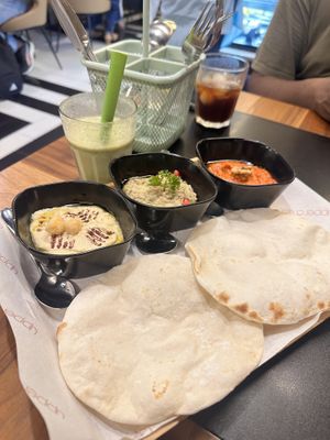 Turkish Mezze Platter  at Uppercrust Boulangerie & Patisserie in Dhaka