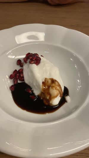 Malabi  at Goli Restaurant in Budapest