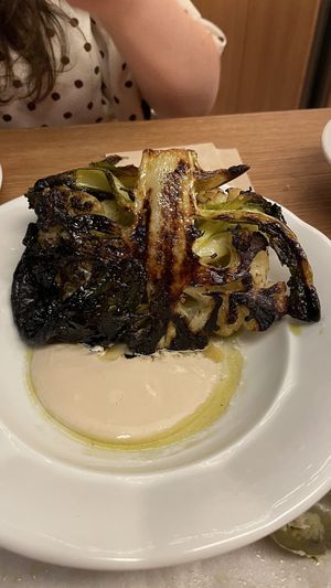 Cauliflower   at Goli Restaurant in Budapest