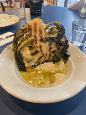 Had already begun eating this one  at Goli Restaurant in Budapest