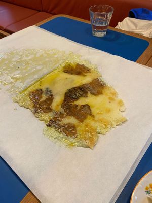 The potato dish was not what I was expecting  at Goli Restaurant in Budapest