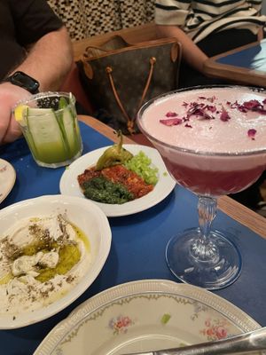 Cocktails  at Goli Restaurant in Budapest