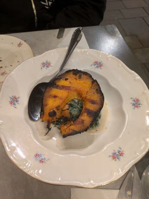 Black pumpkin: 4/5 Tasty! at Goli Restaurant in Budapest